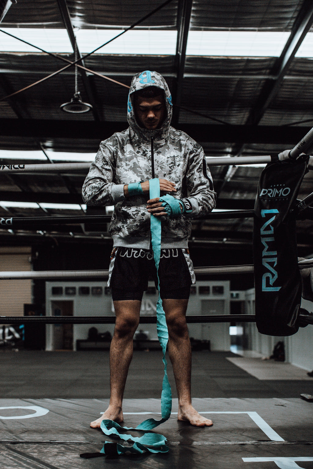 SZN 01 // CAMO UTILITY ZIP HOODIE