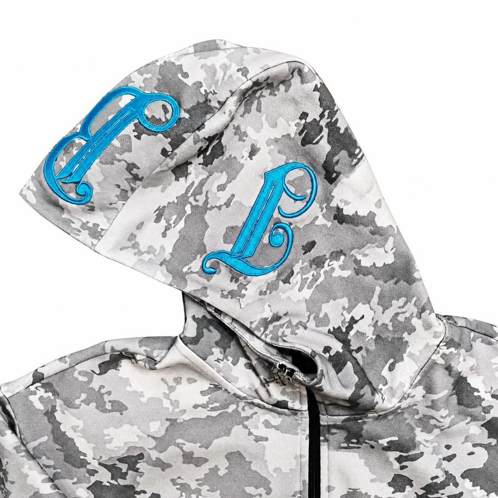 SZN 01 // CAMO UTILITY ZIP HOODIE